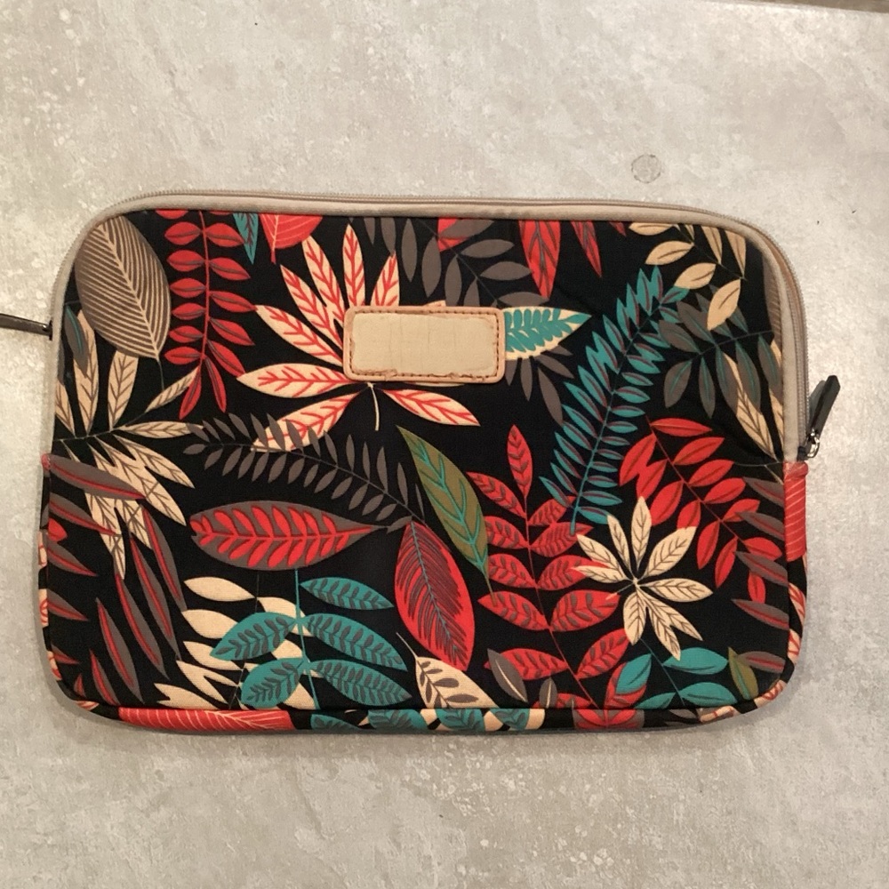 Leaf Pattern Women's Laptop Bag